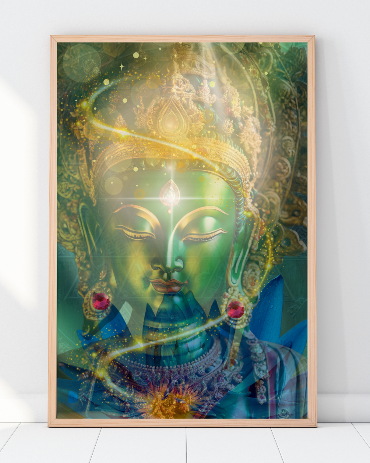 Green Tara Oracle Artwork