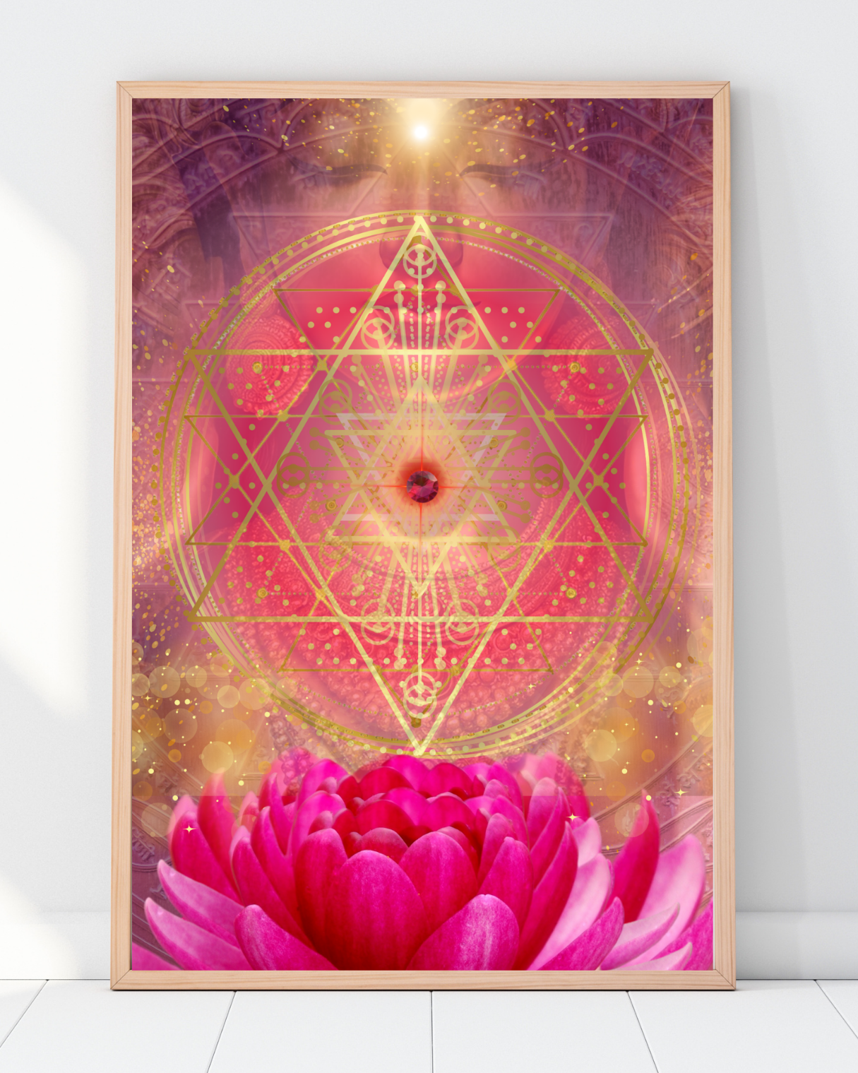 Sri Lakshmi Devi Oracle Artwork