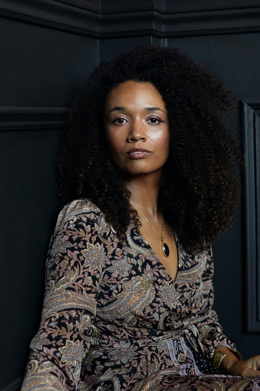 The Devi Wrap Blouse