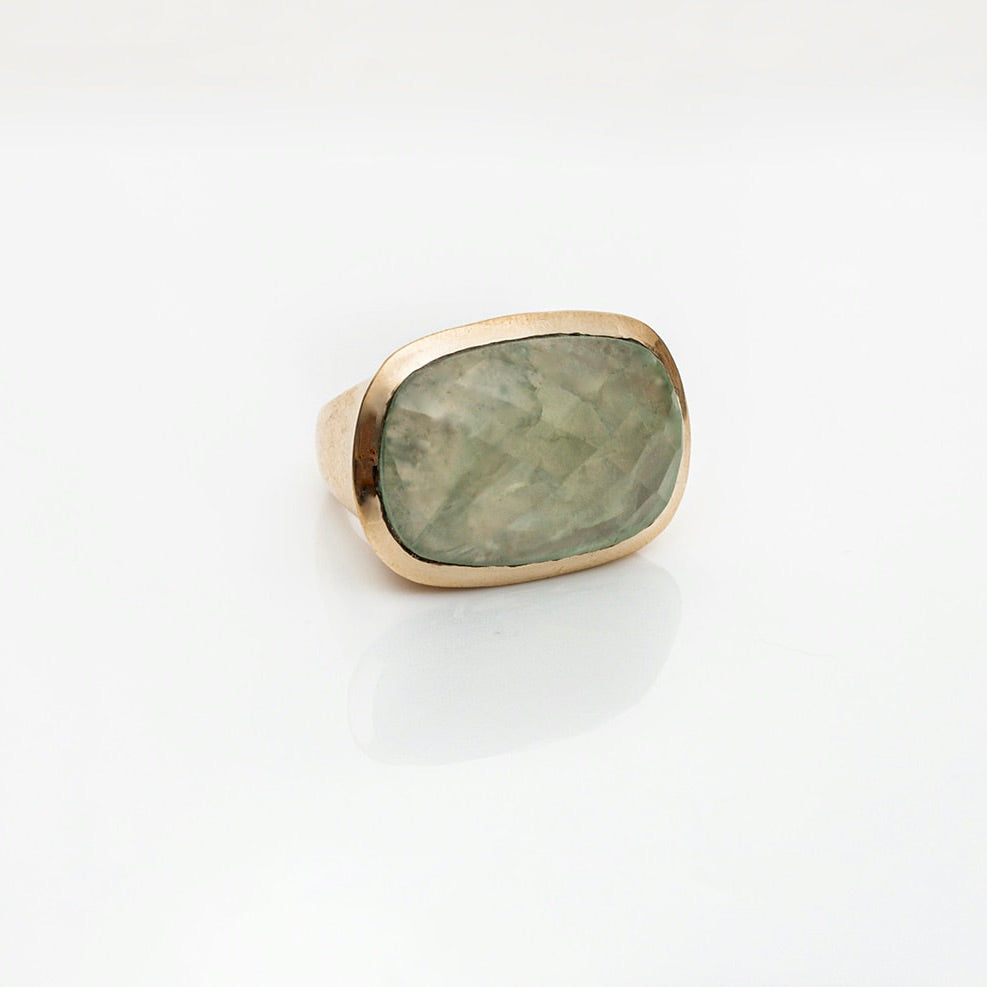 Helena-Brass-Ring-Prehnite-Black-Tourmaline