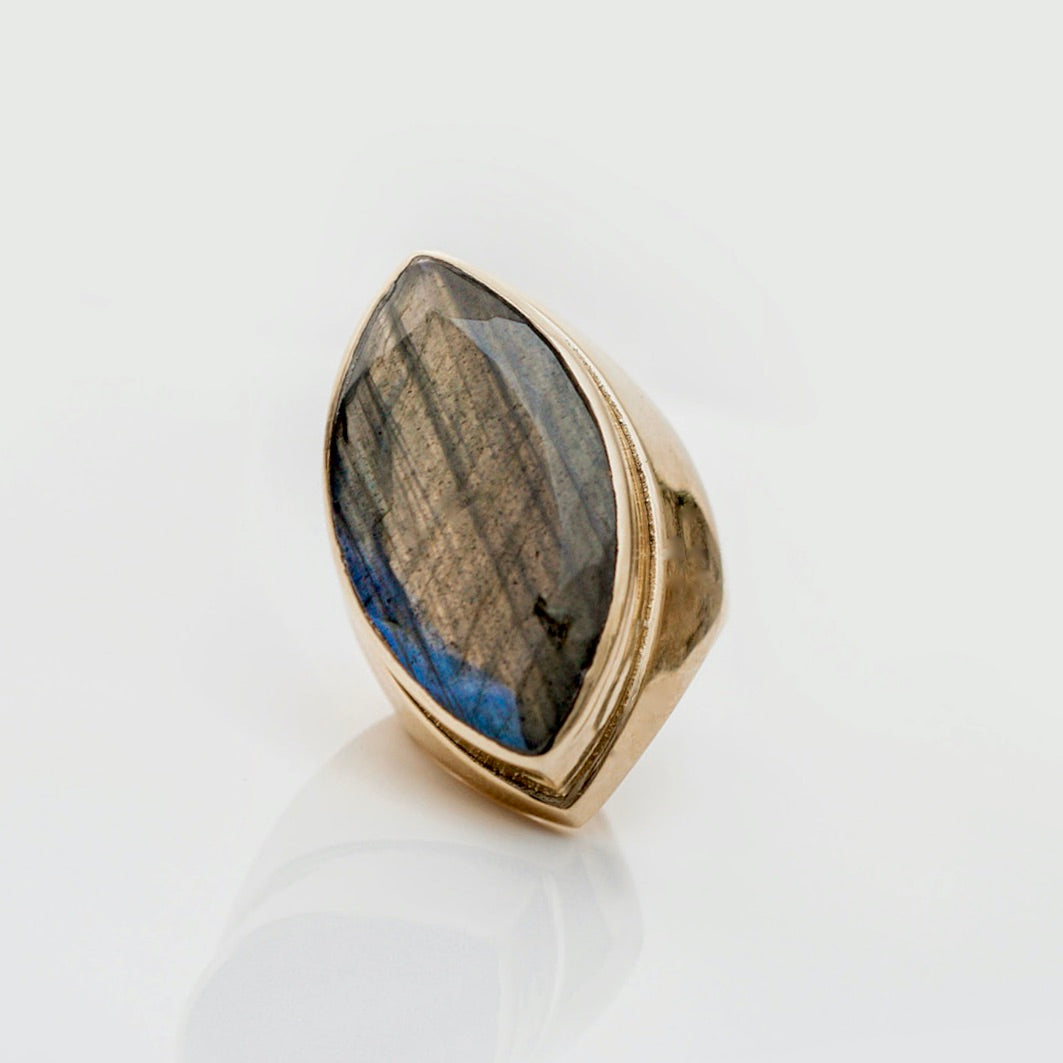 High-Priestess-Brass-Ring-Labradorite