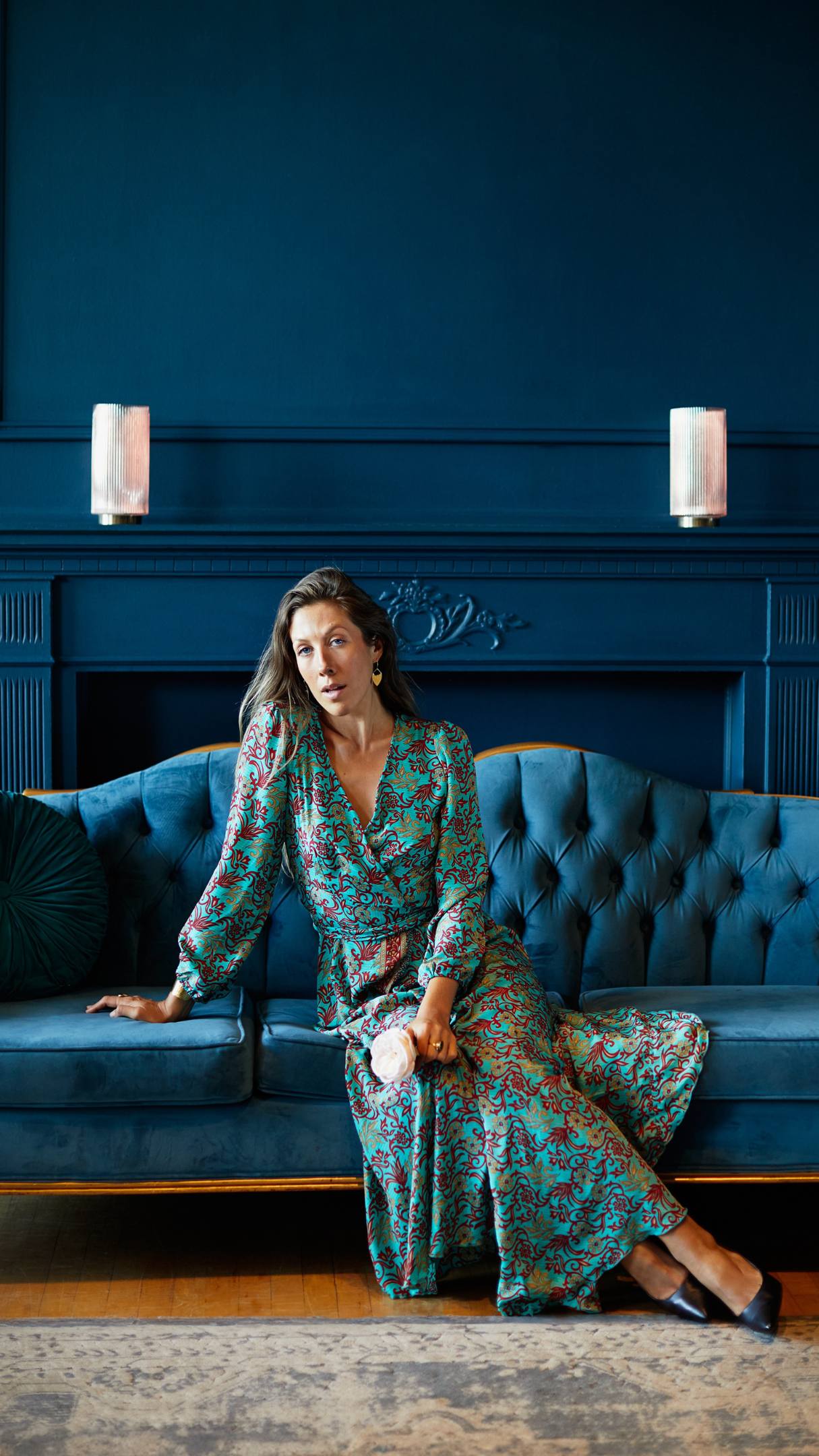 The Devi Wrap Dress