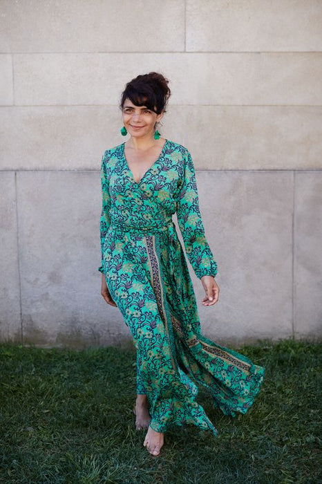 The Devi Wrap Dress