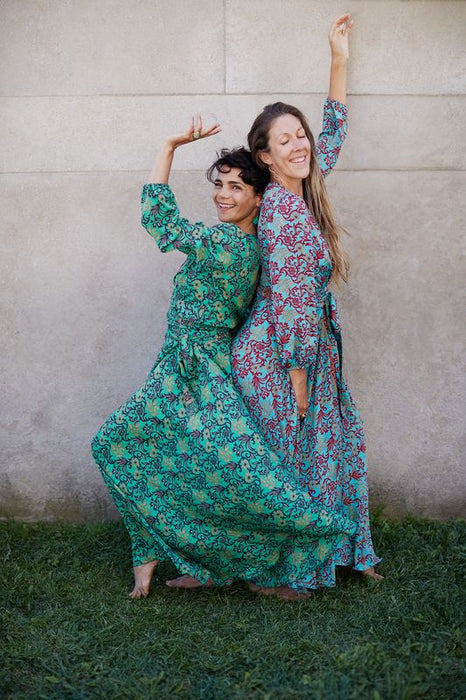 The Devi Wrap Dress