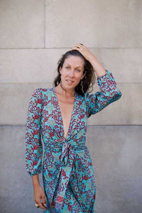 The Devi Wrap Dress
