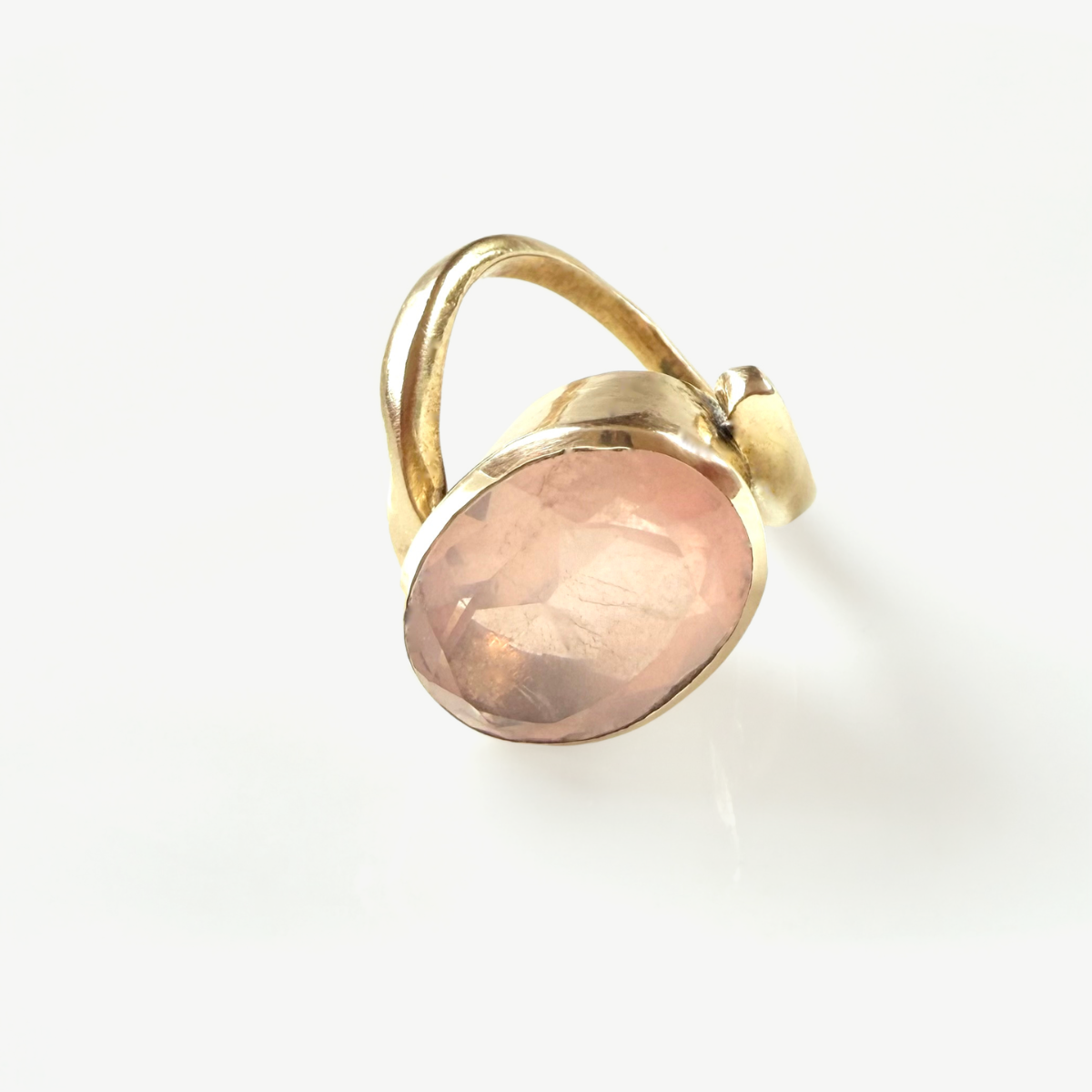 Sophia Ring in Amethyst & Rose Quartz