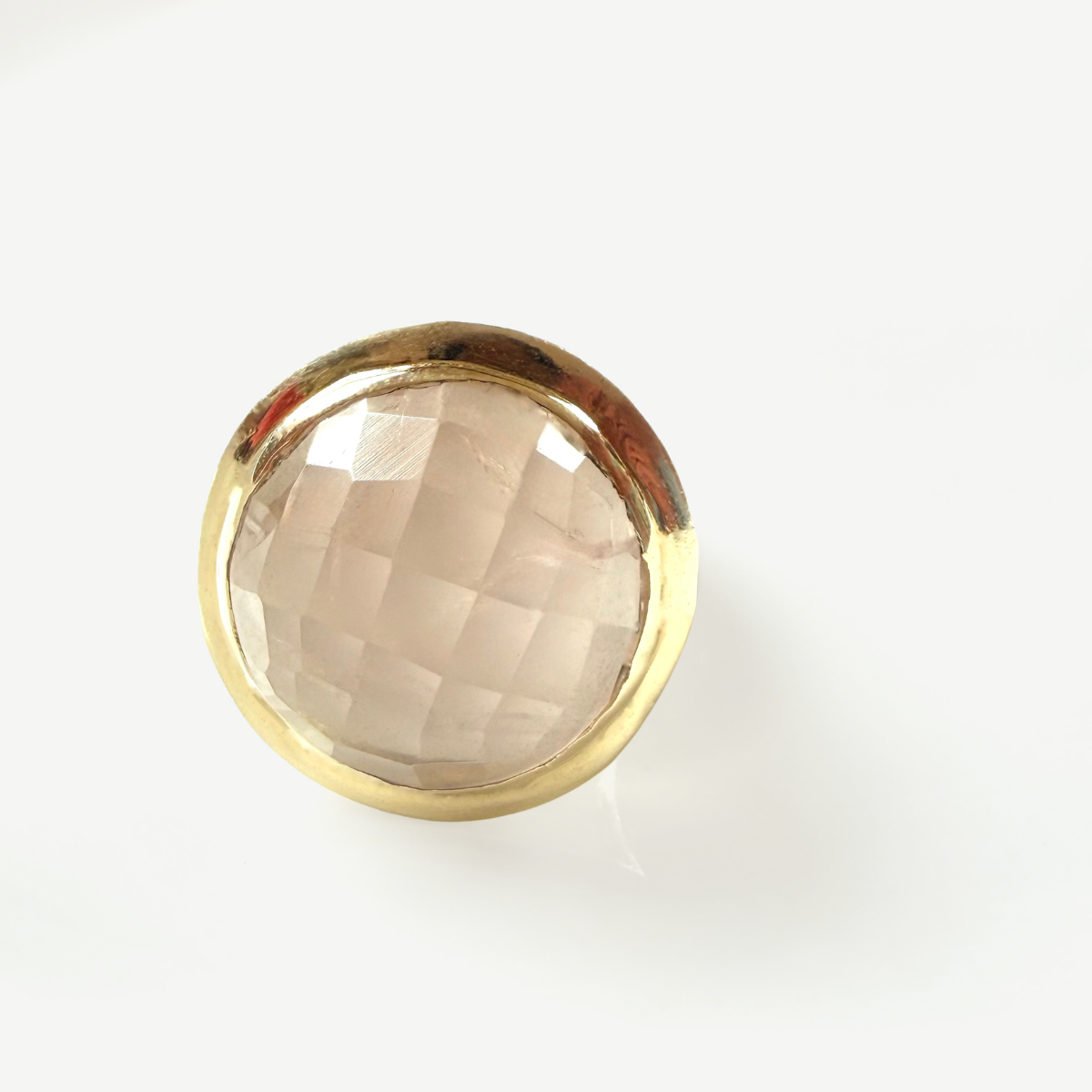 Venus Ring Rose Quartz & Amethyst