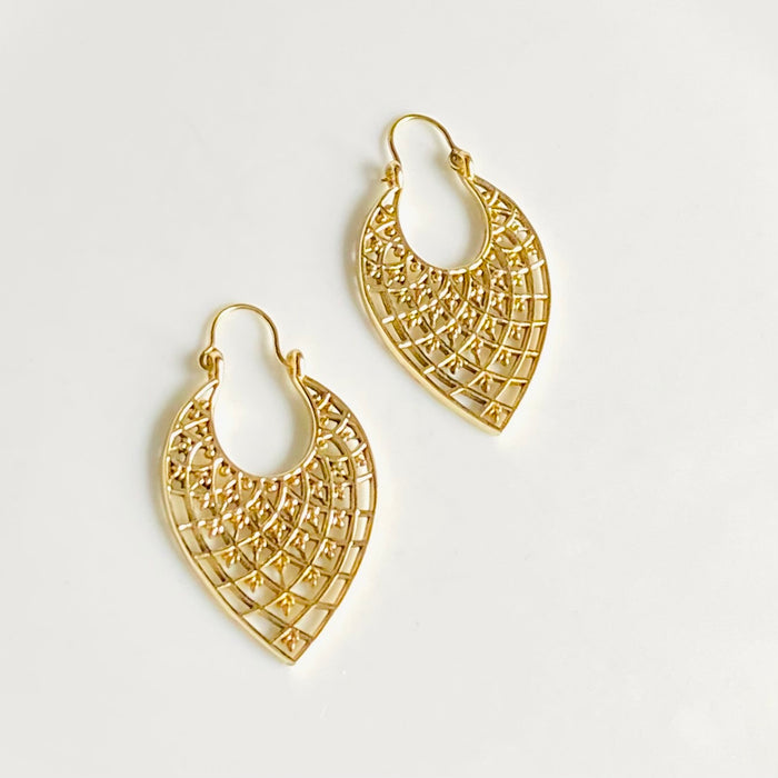 Radhika-Brass-Earrings