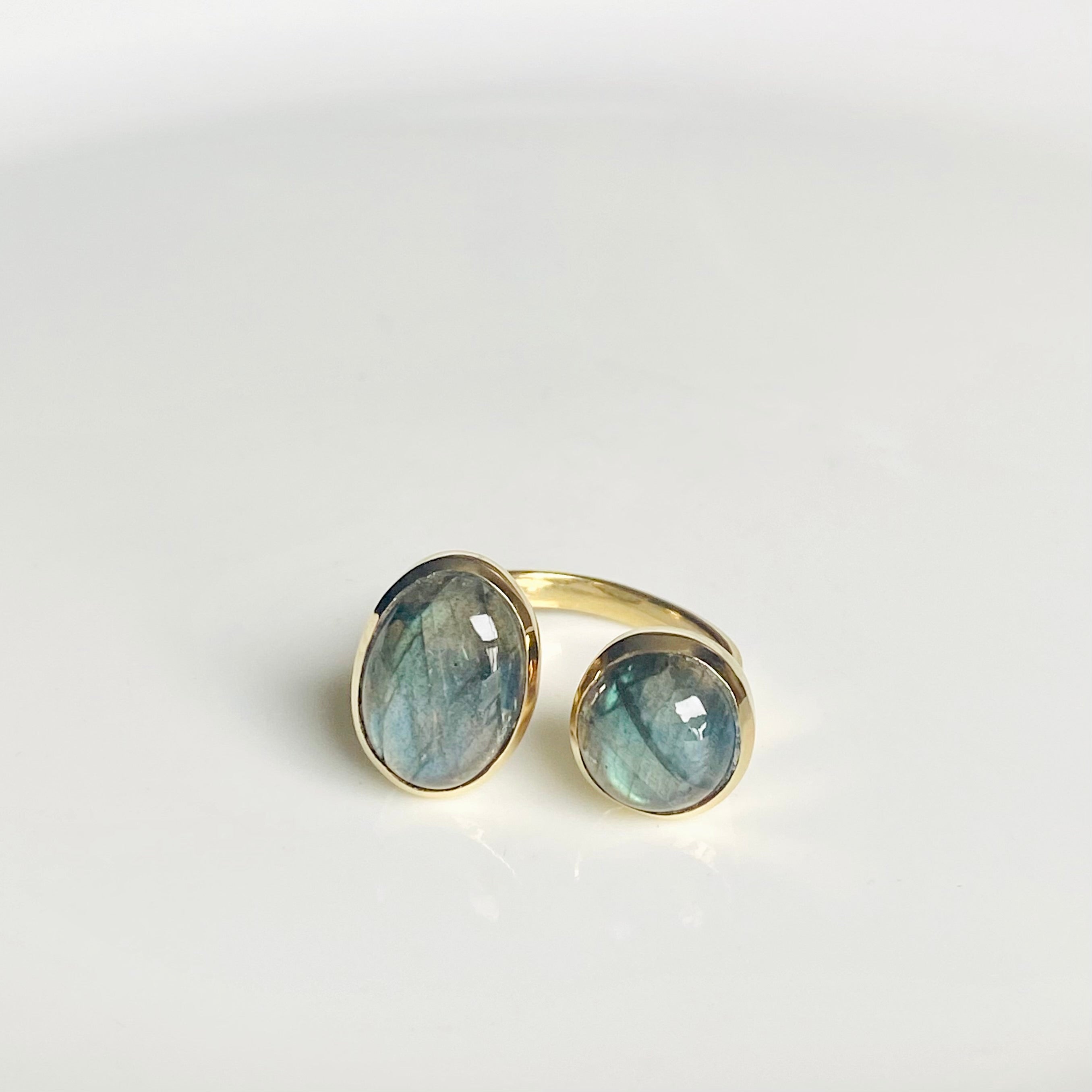 Tara-Brass-Ring-Labradorite